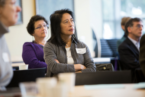 Photo of ADVANCE program participants attending a Leadership Workshop.